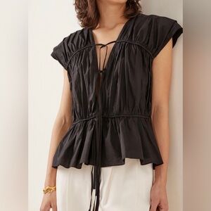 Tove Thea Top in black size 36 size 4